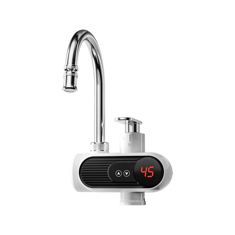 HD-06X-34 sıcaklık kontrollü tek musluk sıcak ve soğuk su su kazanı musluğu banyo için elektrikli sıcak su musluğu