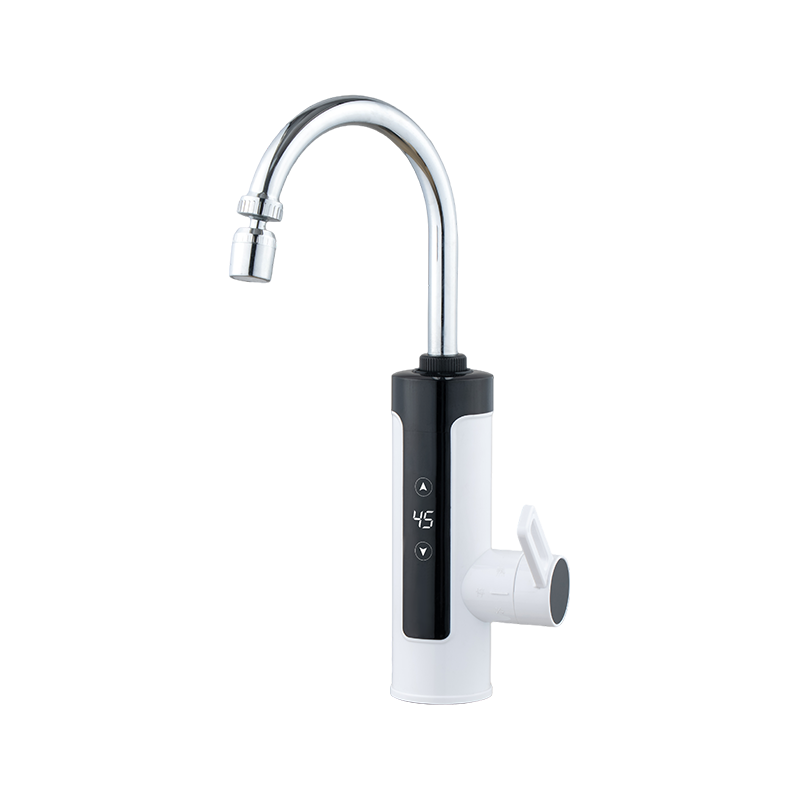 SS-10-34 Termostatik geniş LED ekran anında sıcak su ısıtıcı musluk